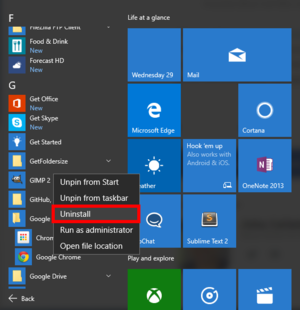 how to remove chromium from windows 10